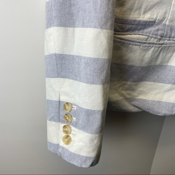 Merona striped blazer size 8 - Picture 4 of 4